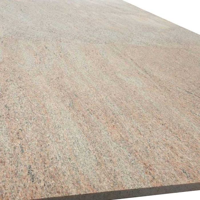 Płytki granit Multicolor Red płomieniowane 60x60x2 cm czerwony