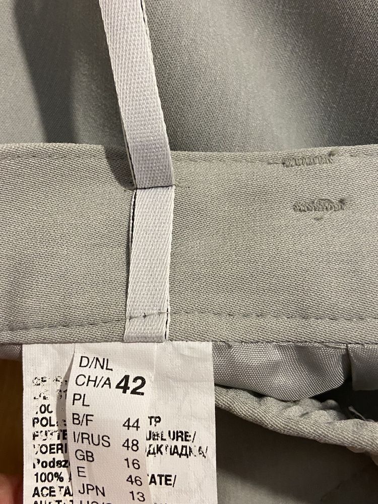 Gerry Weber 42 spódnica ołówkowa Szara spódnica midi Vintage