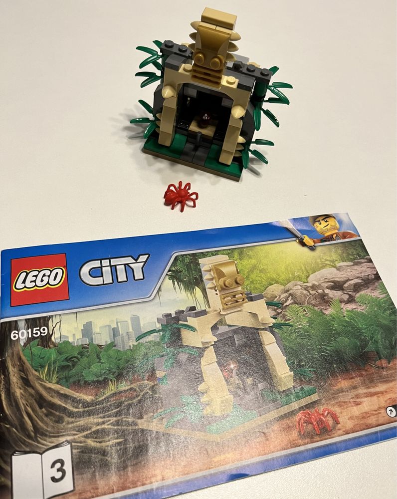 Lego City 60159 misja półgąsienicowej terenówki