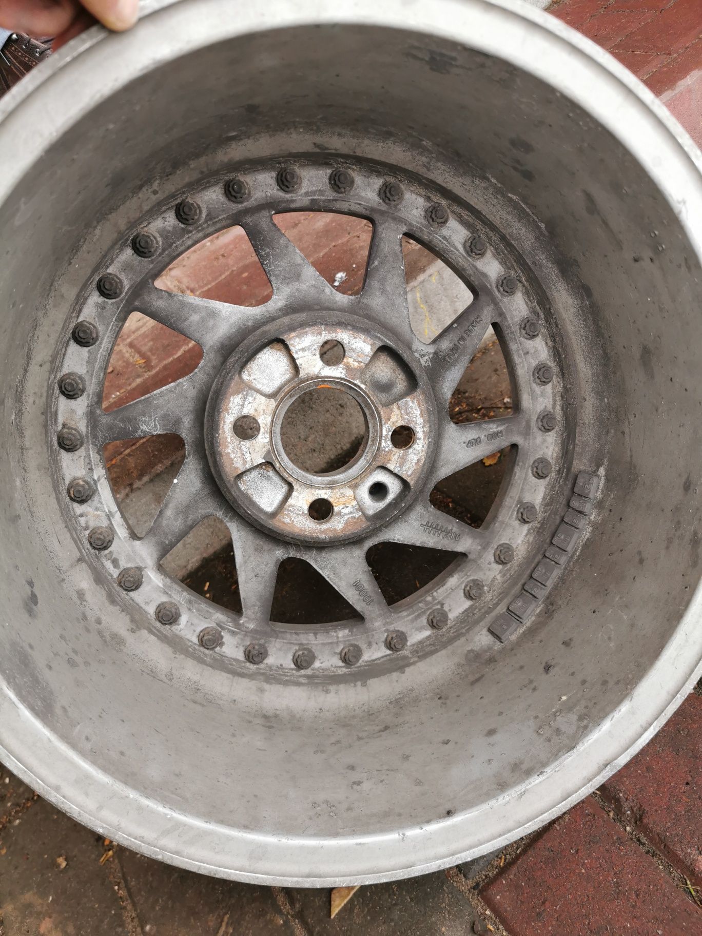 OZ Turbo 4x100 felgi skręcane ET26 pod bmw e30 Golf Mk2
