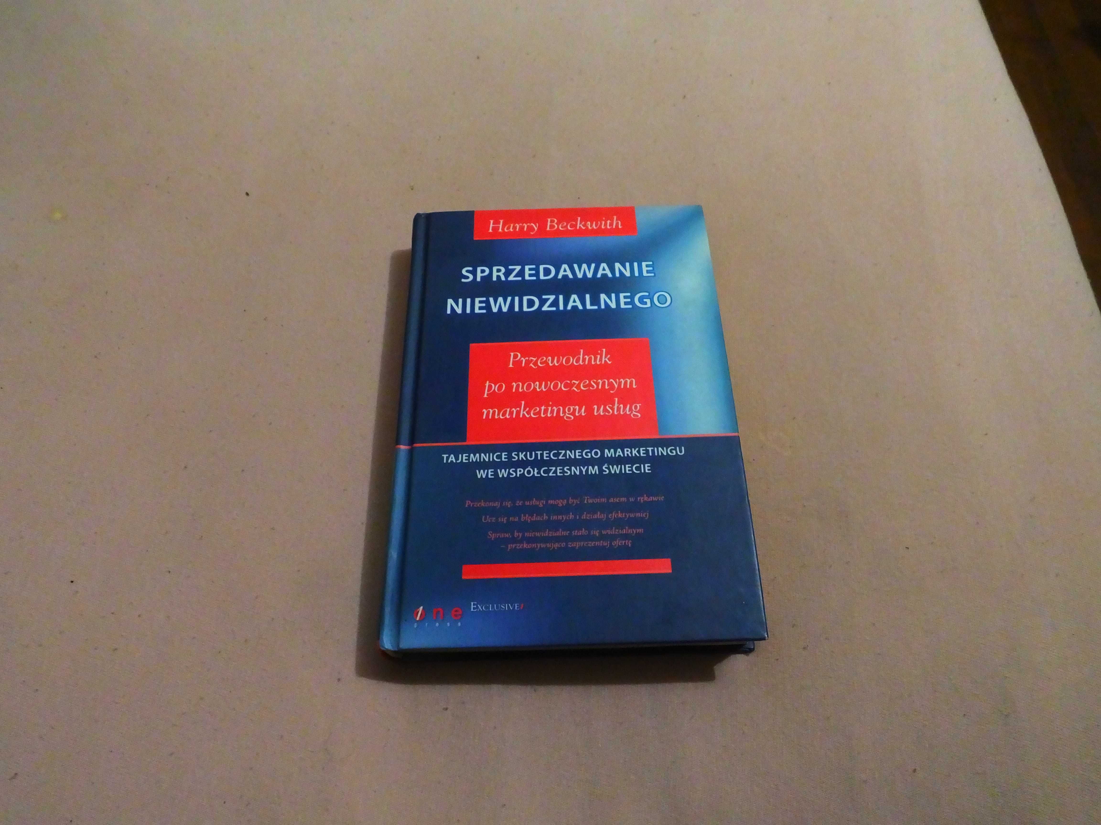 Książka "Sprzedawanie niewidzialnego" - Harry Beckwith