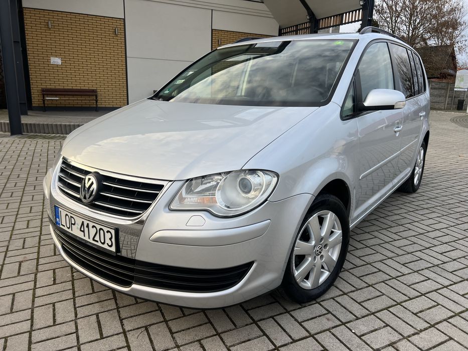 VM Touran 1.9 TDI 105KM United 7 Miejsc Klima Tempomat 6 Biegów Manual