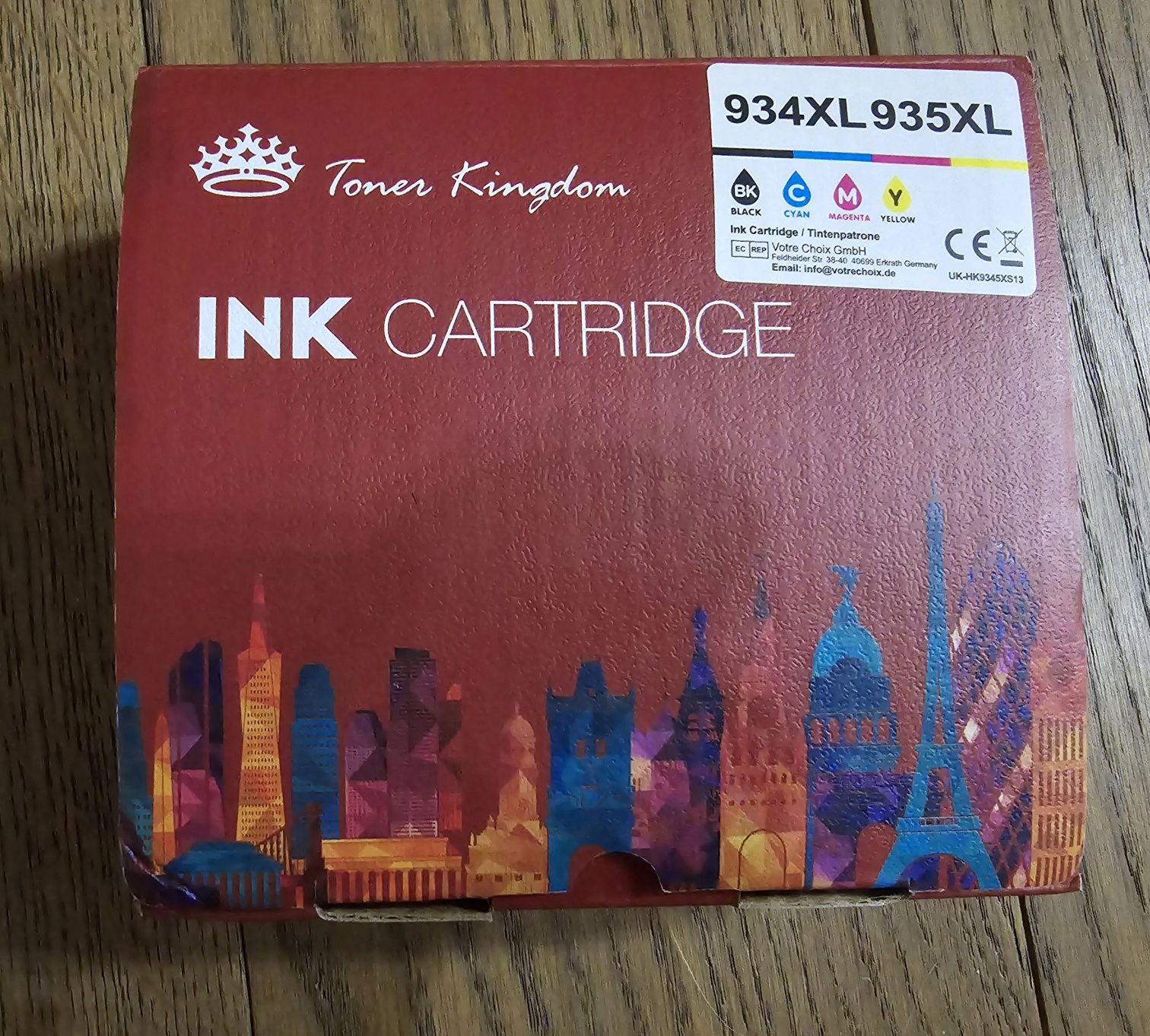 Змінні картриджі Toner Kingdom 934XL 935XL HP