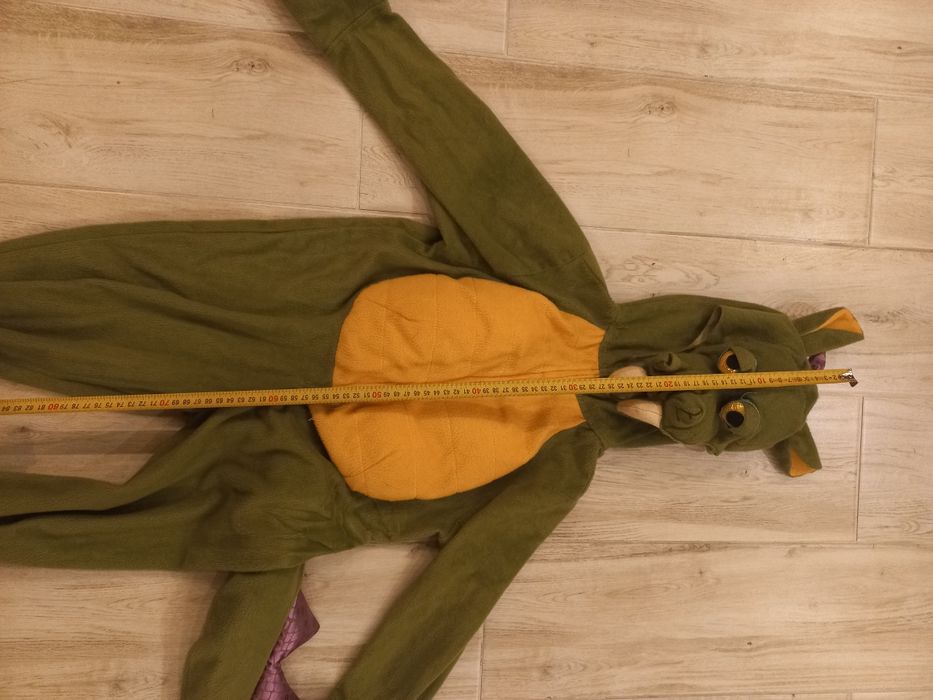 Strój na bal karnawałowy smok dinozaur bal przebierańców