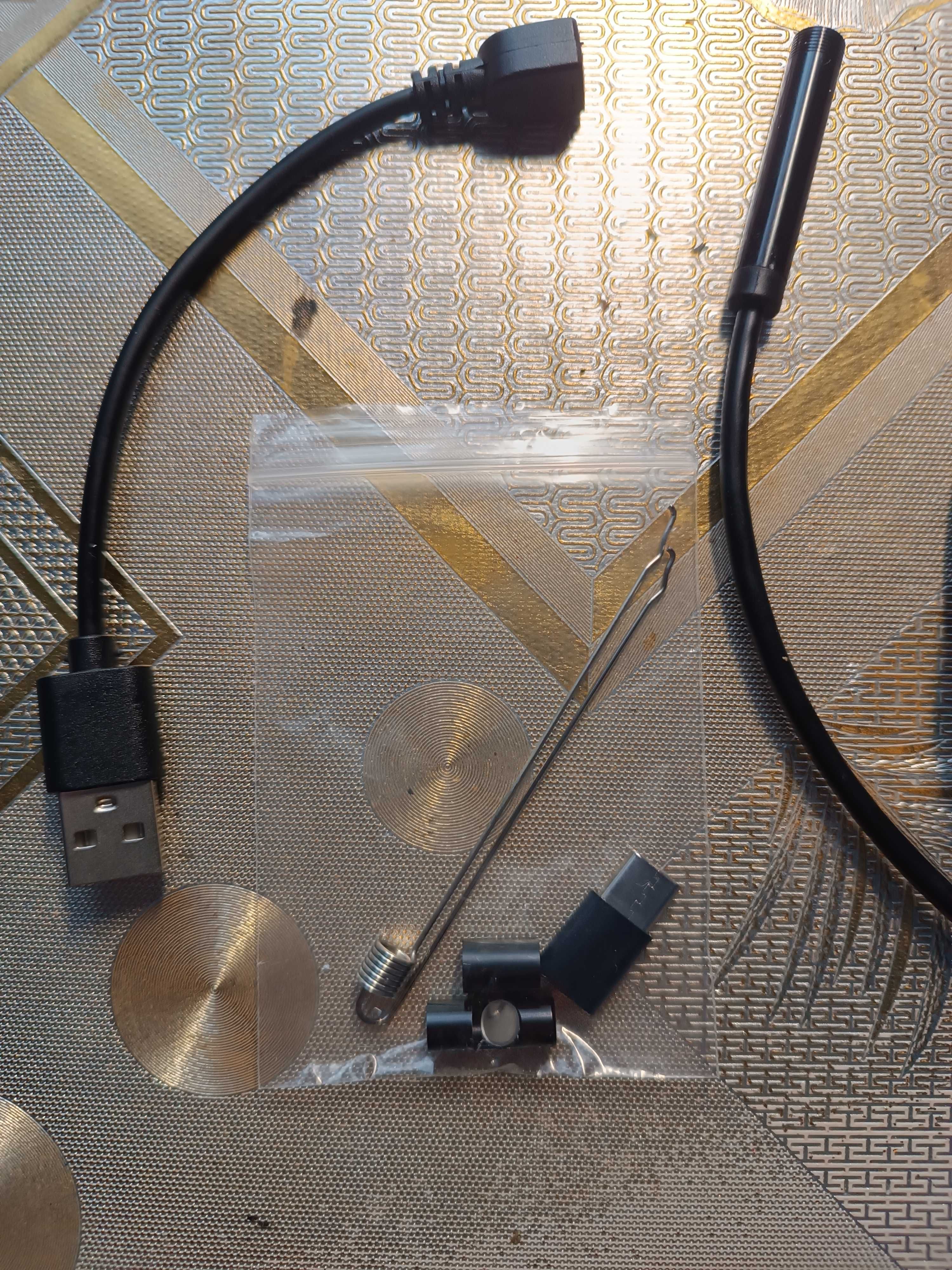 Эндоскоп-бороскоп 5 метров 3в1 Micro-USB/USB-C/ЮСБ ПК