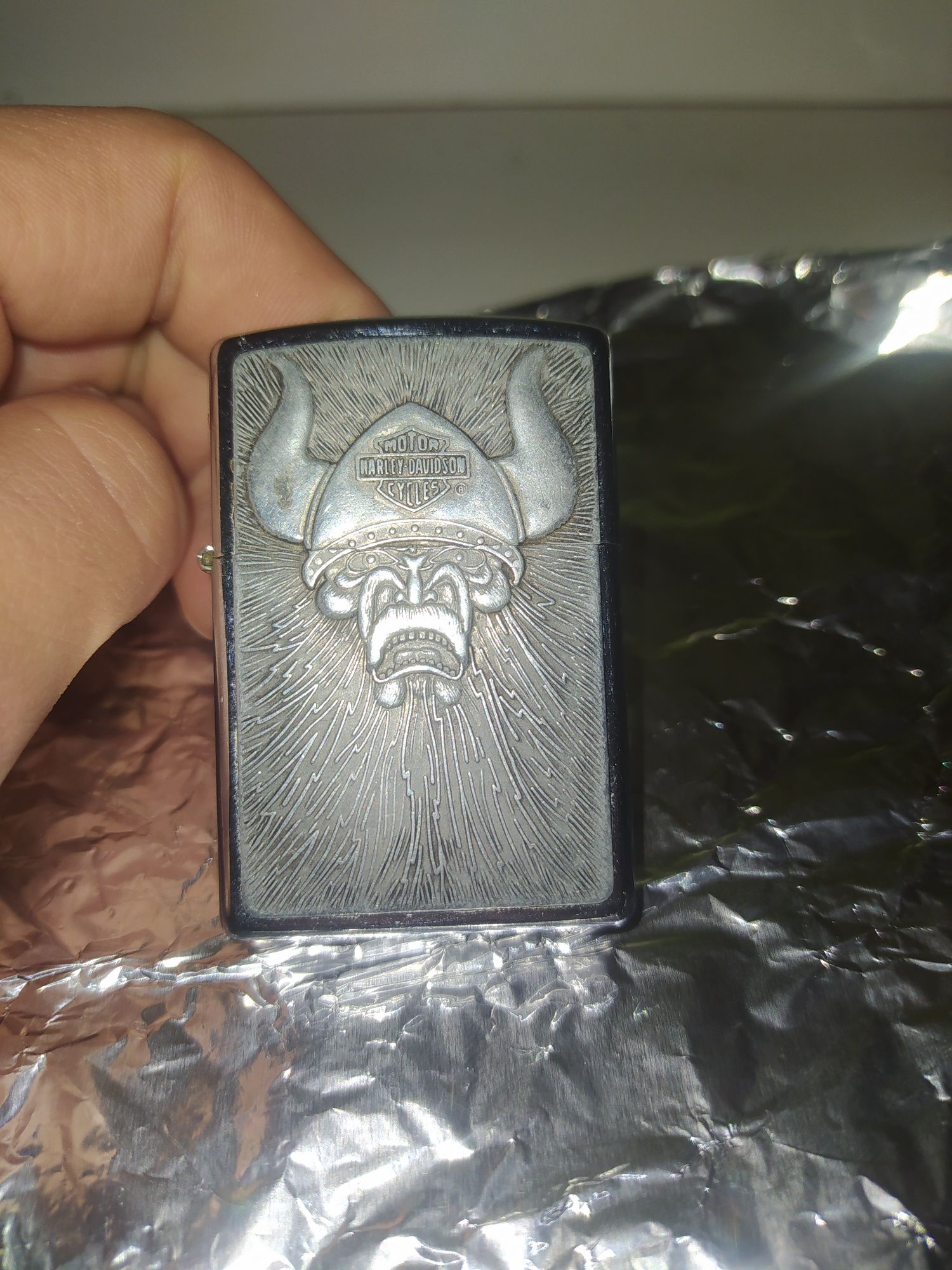 Зажигалка zippo викинг