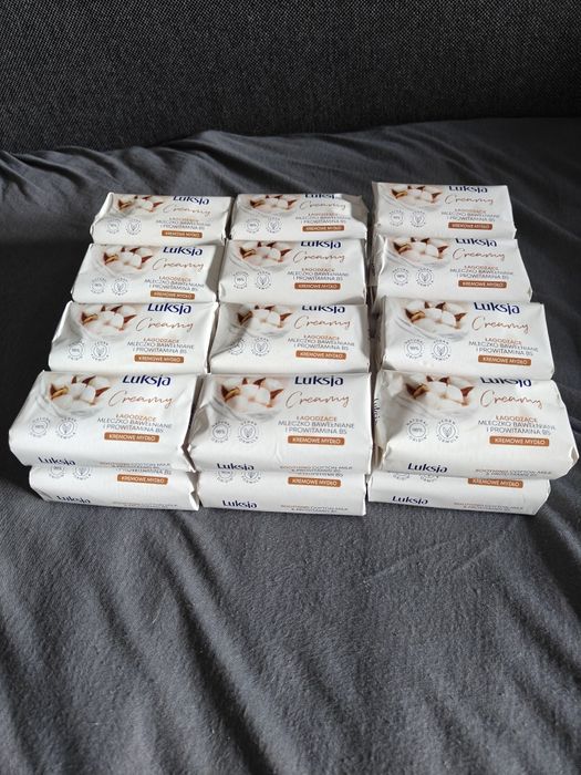 Mydło Luksja Creamy łagodzące mleczko bawelniane i prowitamina B5