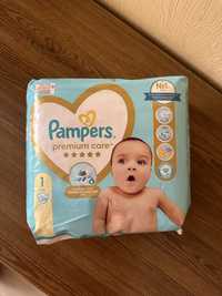 Памперси Pampers premium care 1 (2-5 кг),26 шт.