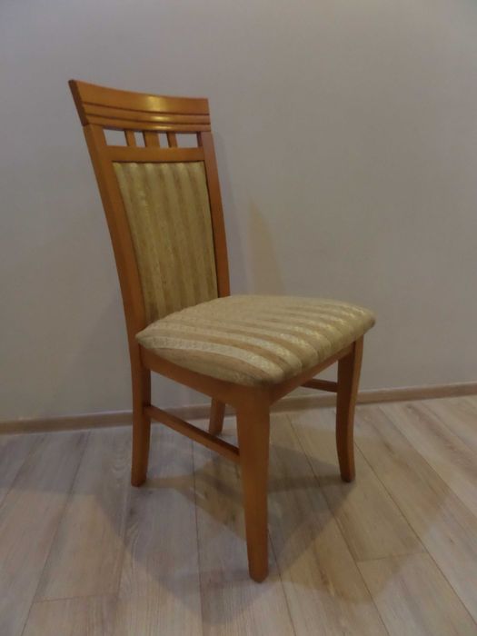 śliczny masywny dębowy stół + 6 krzeseł stan bdb wysyłka dowóz