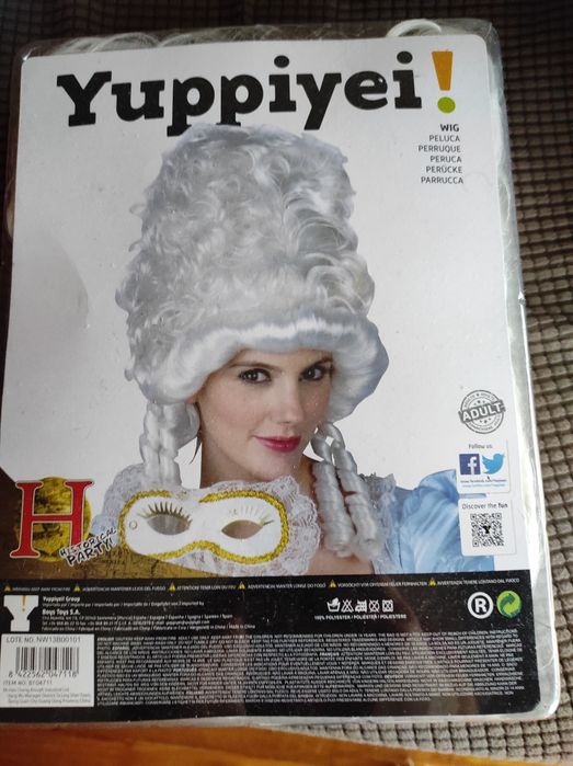 Peruca para carnaval