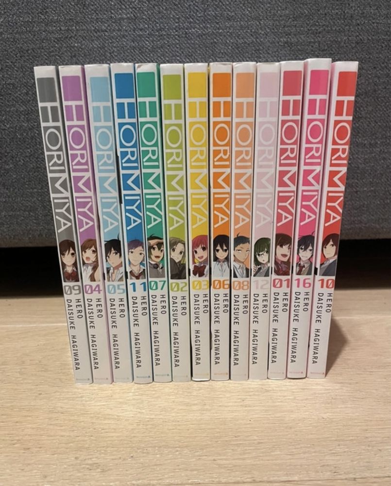 manga horimiya 1-12 +tom 16