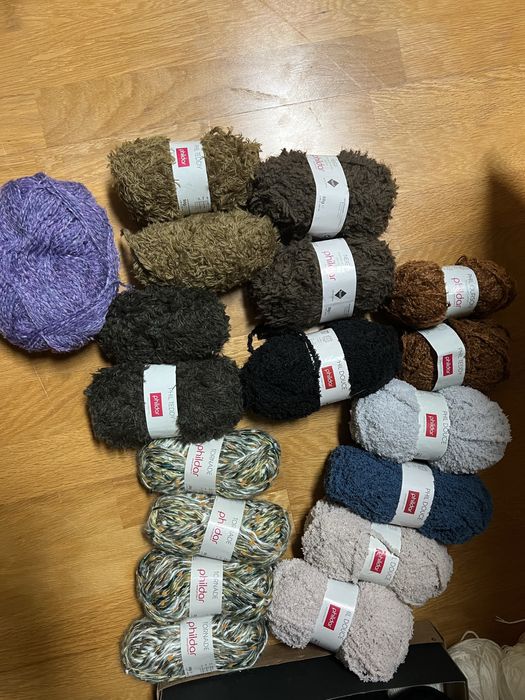 Lã phildar vários - conjunto ou parcial