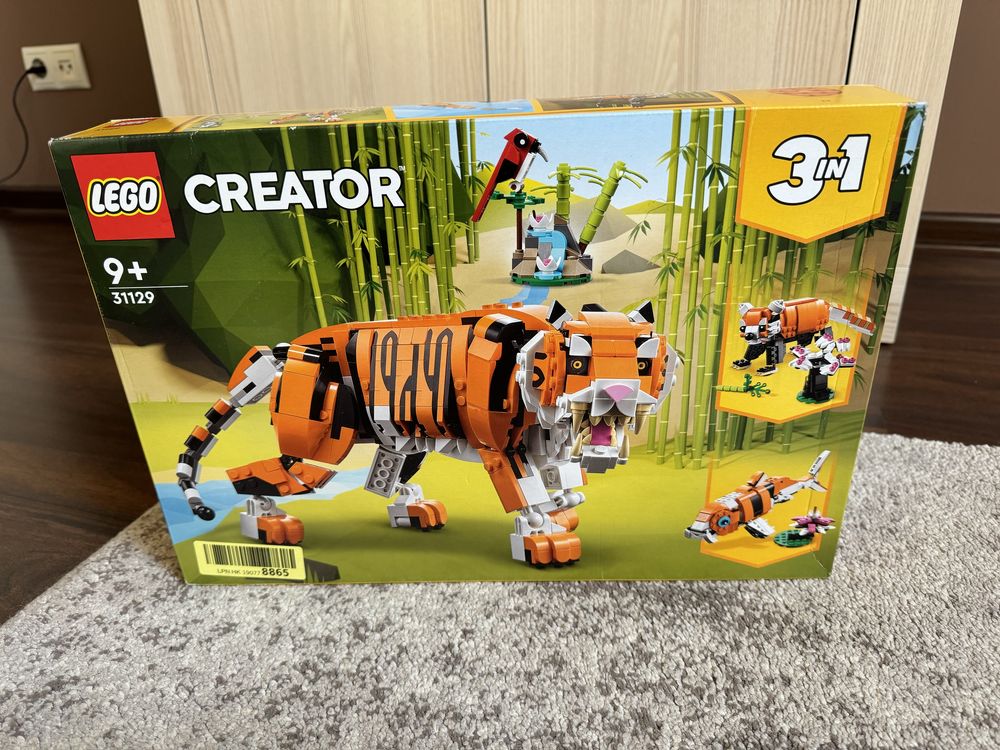 LEGO 31129 Creator 3 w 1 Majestatyczny tygrys