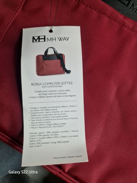 Nowa torba na laptop