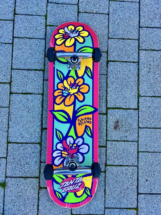 Deskorolka Santa Cruz Fabiana Delfino/Trucki Tensor/Grip Thrasher USA