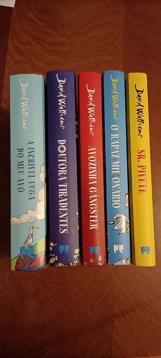 Coleção 5 livros de David Walliams