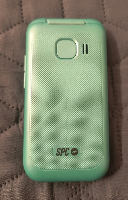 Nowy telefon komórkowy z klapką SPC Wild zielony Dual SIM