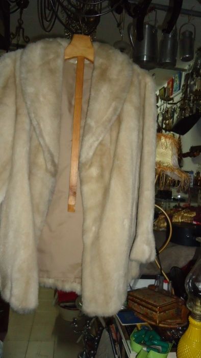 Casaco de Pêlo Sintético