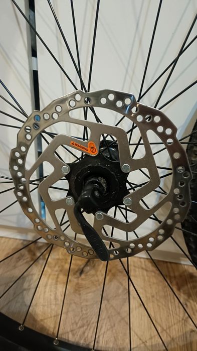 Komplet kół 28 cali pod tarcze prawie nowe