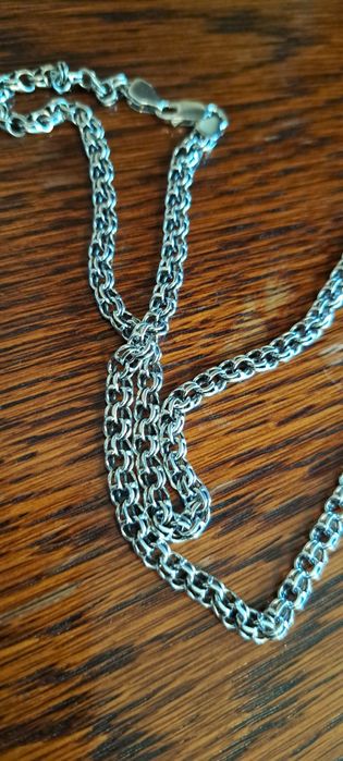 Lancuszek srebro 925 Garibaldi