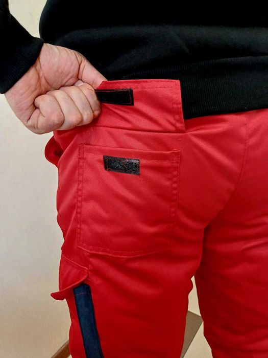 Штани Червоні Робочі/ Штани для Швидкої Допомоги та інших служб