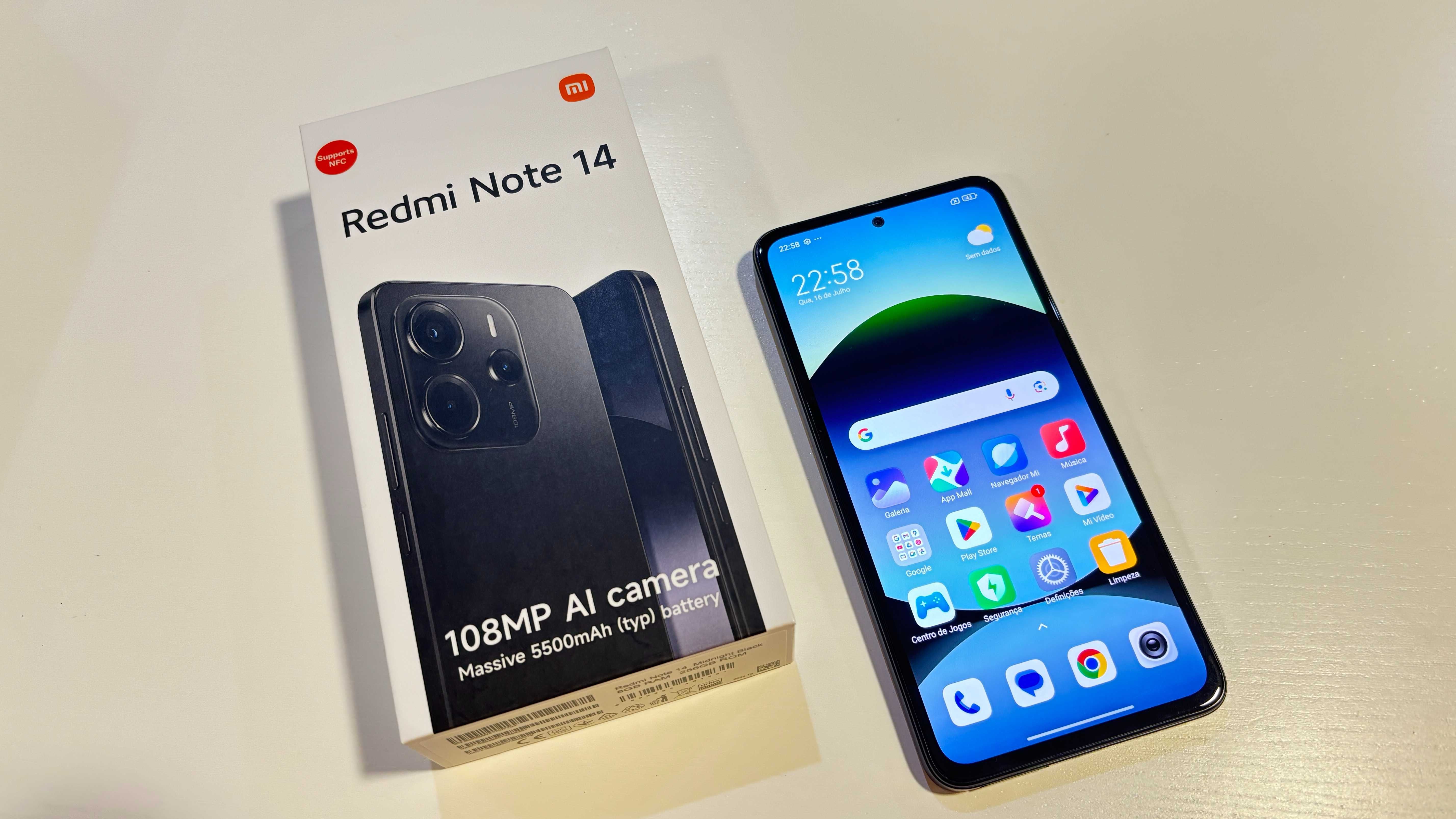 Xiaomi Redmi Note 14 4G 8/256Gb Midnight Black