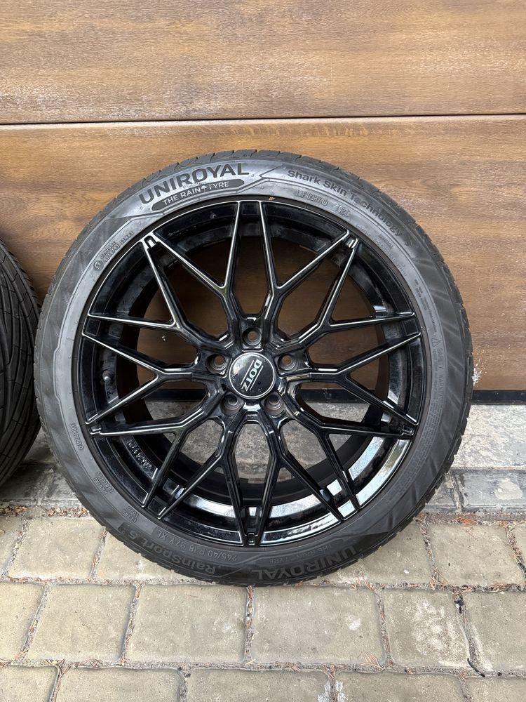 Kola 5x112 aluminiowe audi felgi opony lato et35