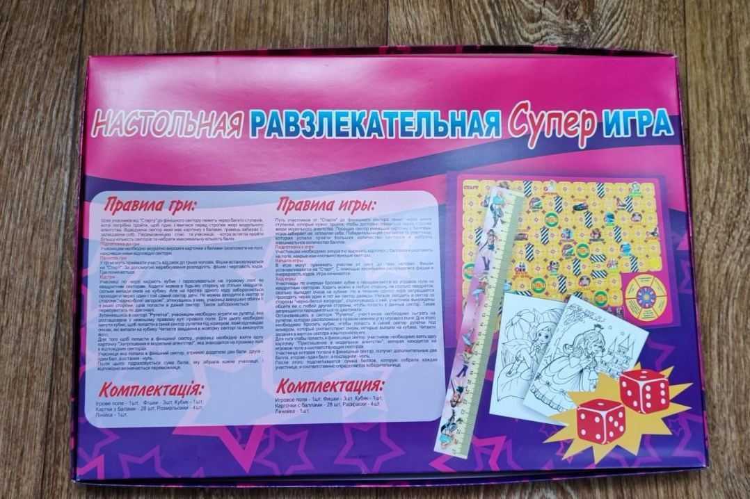 Настольная игра "агенство моделей"