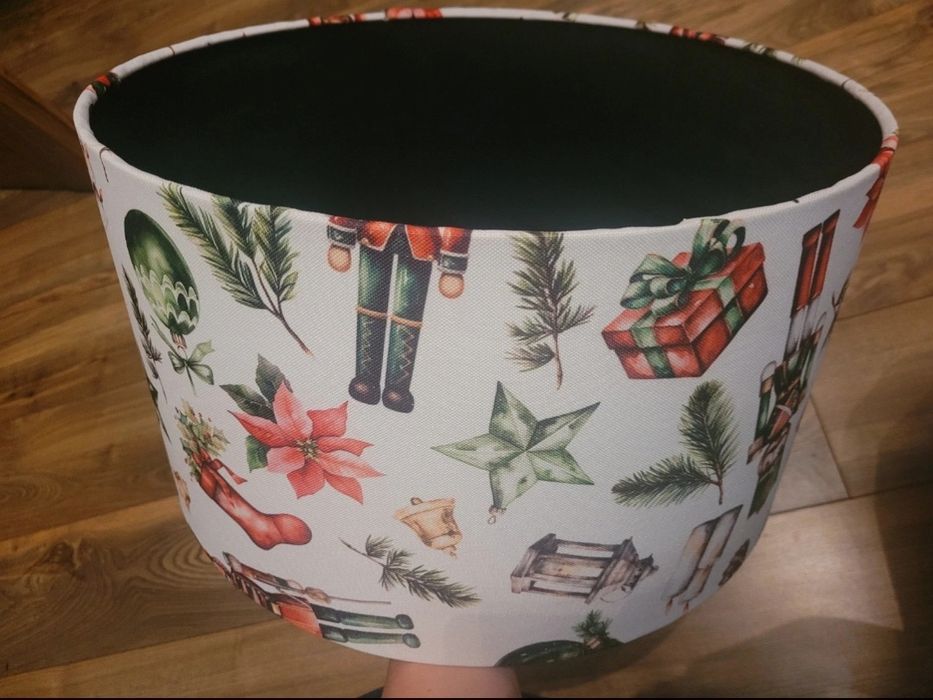 Abażur świąteczny ozdoba na święta dziadek do orzechów