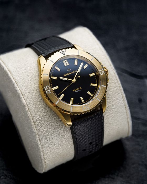 Venezianico Nereide 39 Bronzo zegarek diver nurek brąz