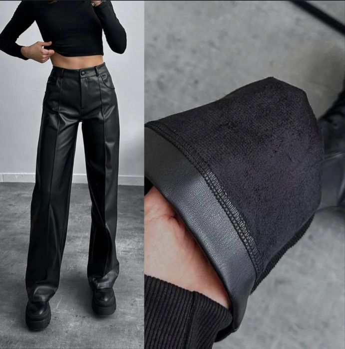 Штани  стильні на флісі