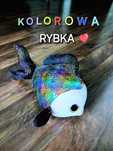 Pluszak Ryba z cekinami odwracalnymi