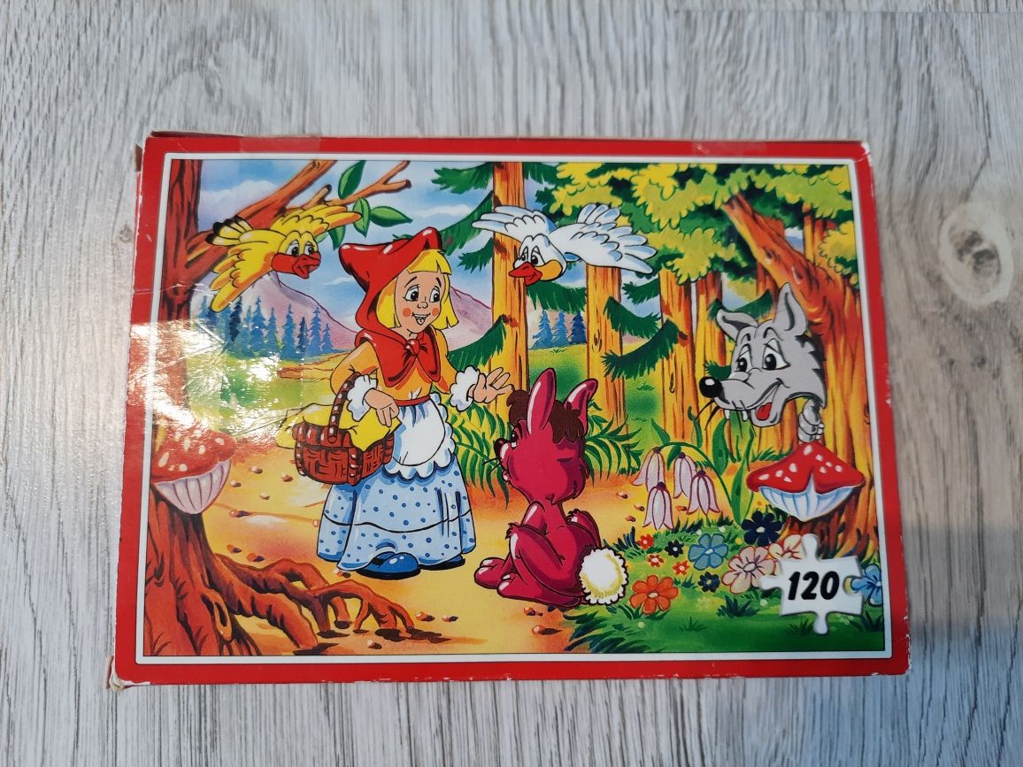 Puzzle Czerwony Kapturek 120 elementów