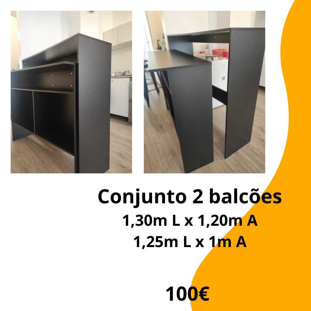 Conjunto 2 balcões