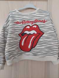 super bluza ZARA z kolekcji Rolling Stones r. 152cm