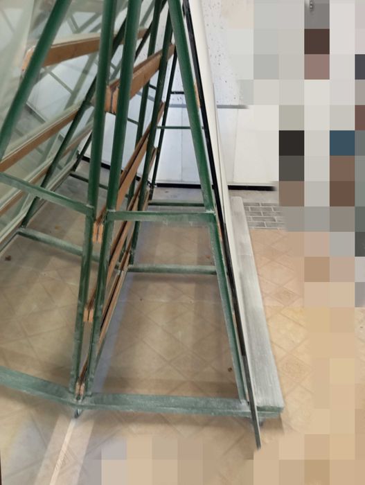 Stojak wózek do szkła/blachy/płyt na kółkach