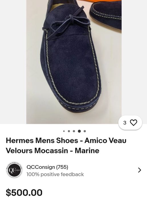 Hermes! Оригінал! Чоловічі мокасини лофери туфлі взуття, розмір 42