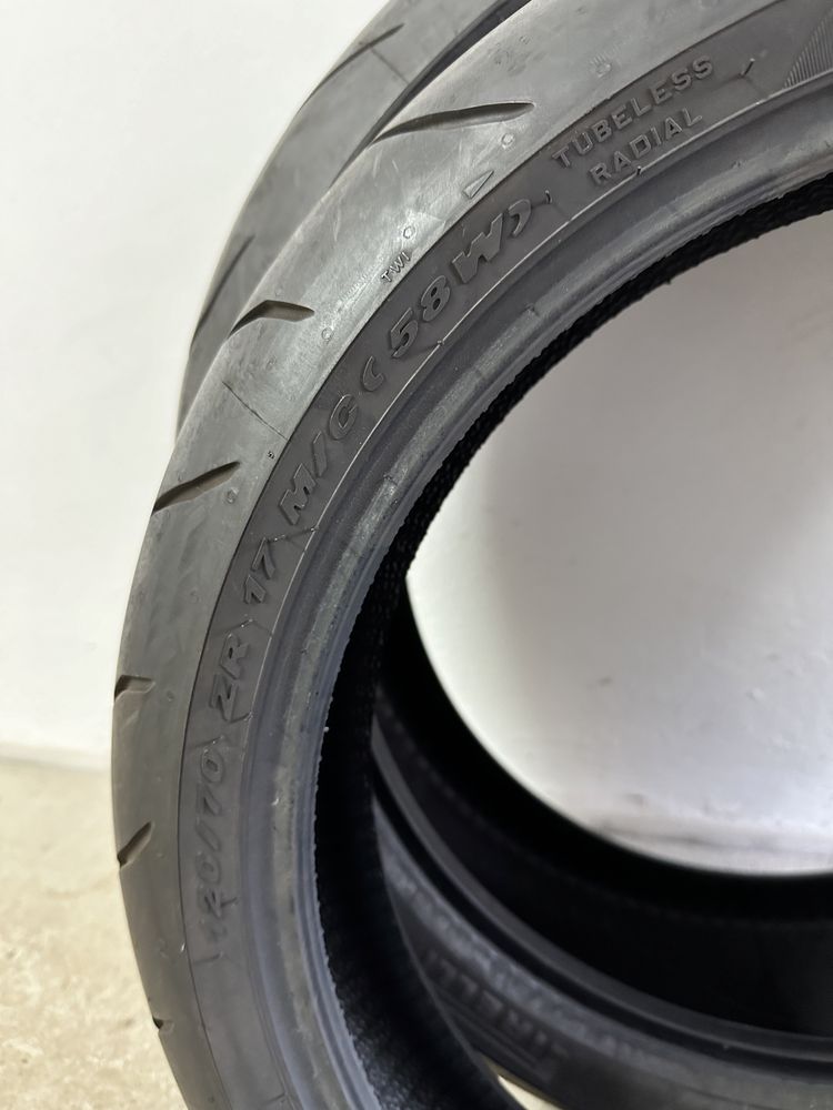 Opony Pirelli Diablo Rosso Corsa przód 120/70/17 tył 180/60/17 komplet