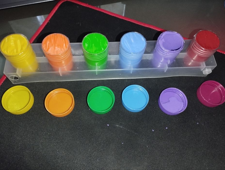 Фарби гуаш 6 кольорів