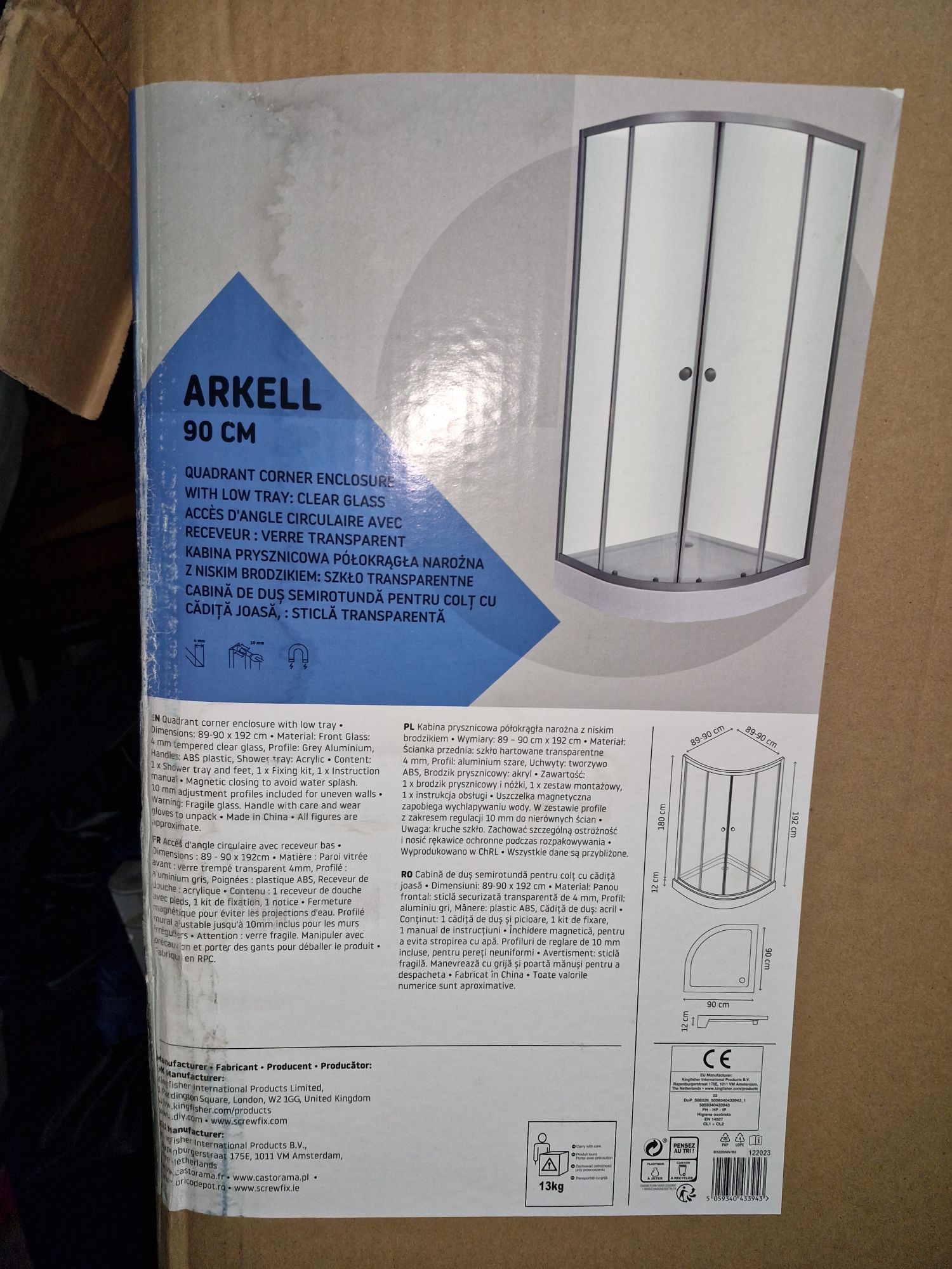 Brodzik arkell 90