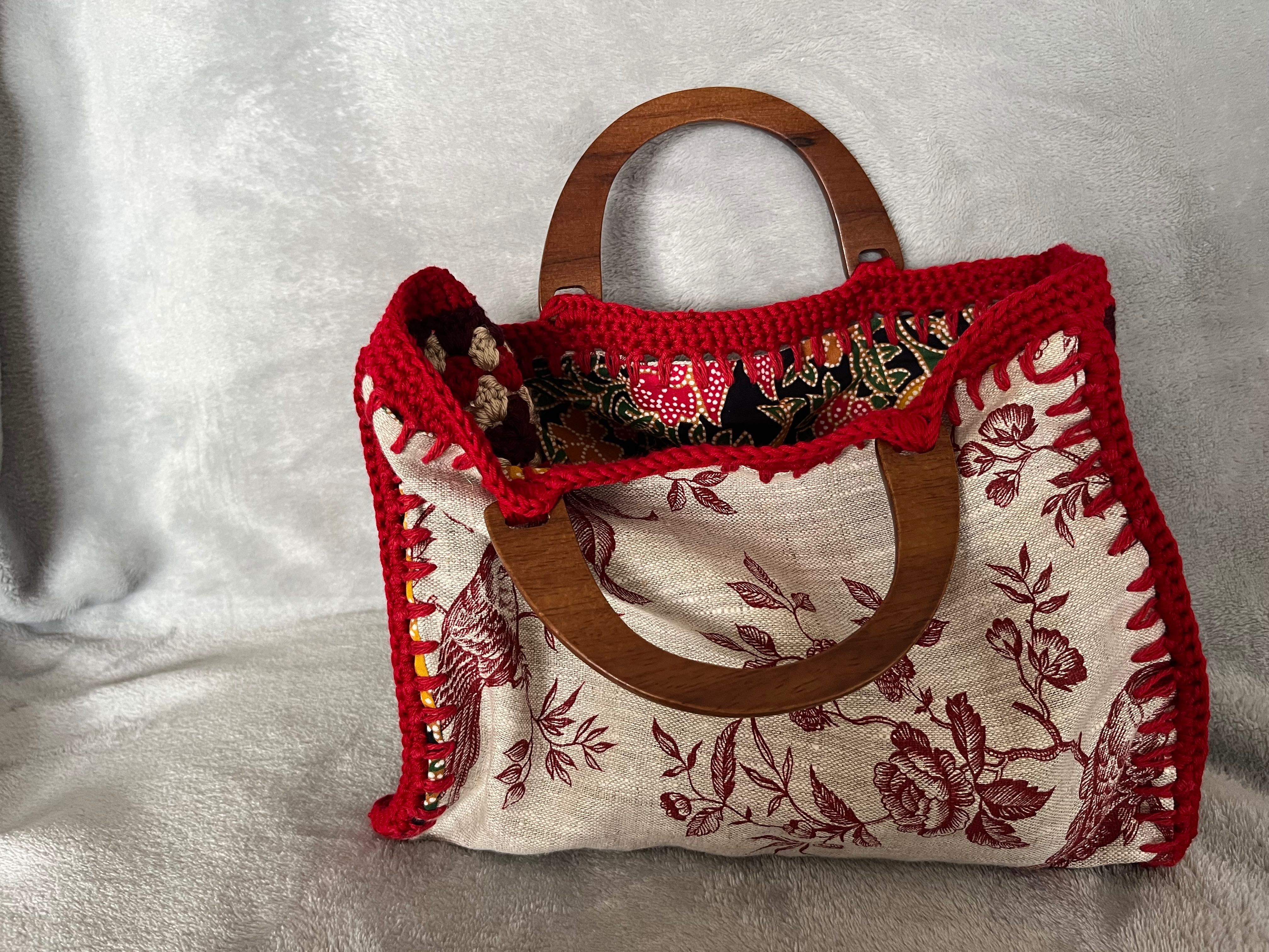 Bolsa crochet handmade Jojo Rabbit