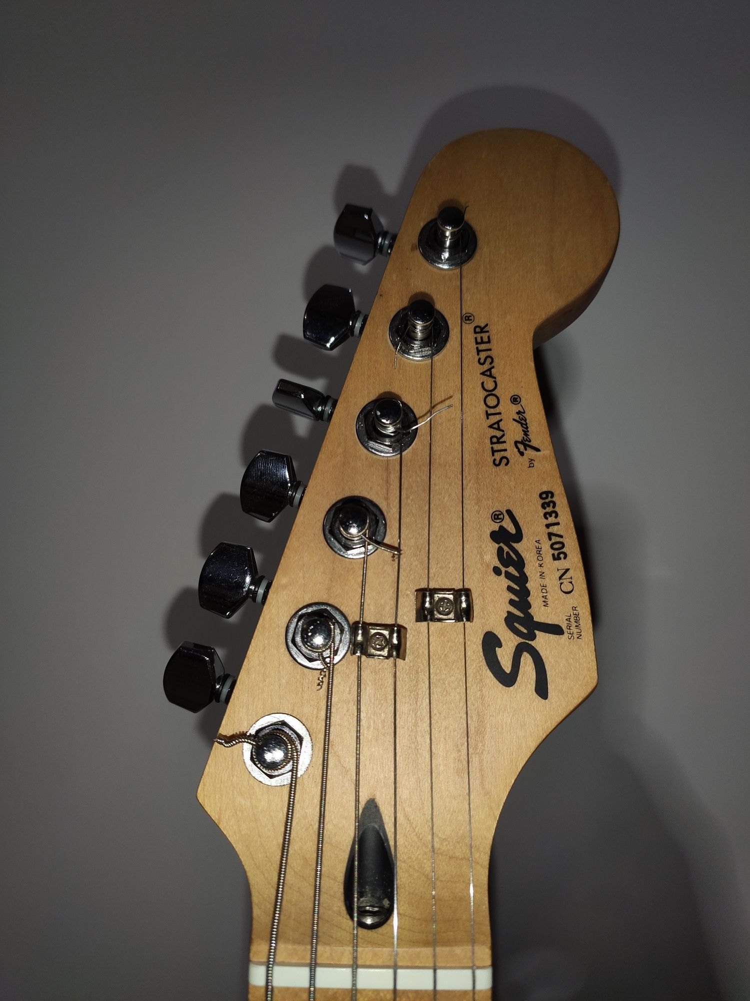 Squier by Fender Black Top Made in Korea 1995