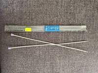 Nowe druty Knitting Needles 35 cm w pokrowcu