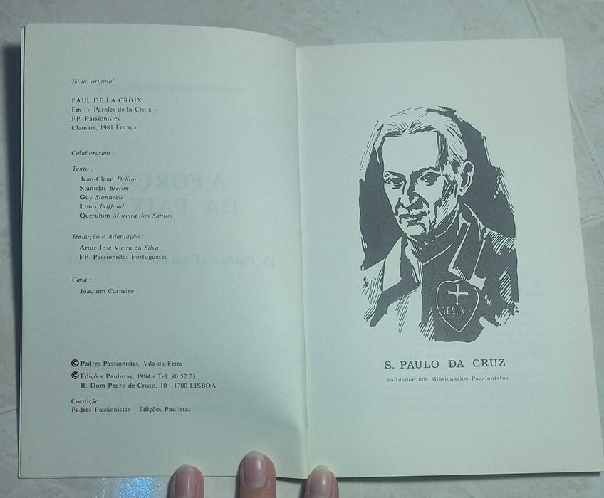 "A Força da Paixão", S. Paulo da Cruz