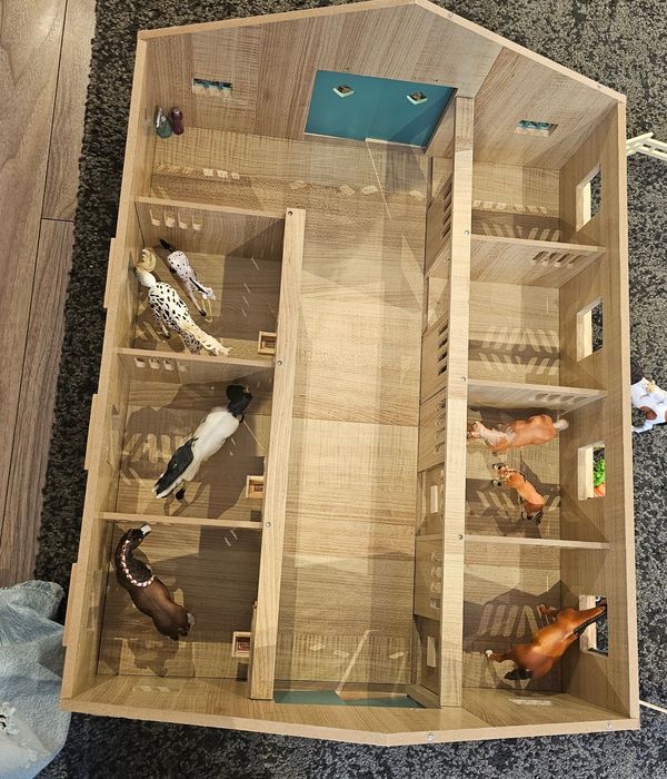 Stajnia konie duży zestaw