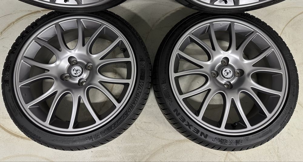 Oryginalne koła zimowe alufelgi 17 Fiat 500 Abarth 695 Tributo