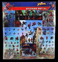 Duży zestaw naklejek Spider-Man XL - 10 arkuszy