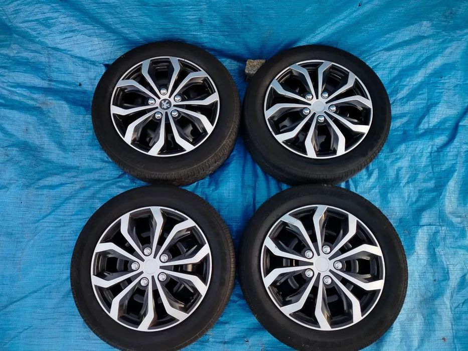 KOŁA PEUGEOT CITROEN 4x108; 65,1mm 205/55R16 KOŁPAKI