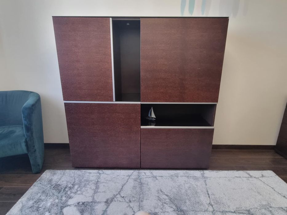 Meble drewniane kolor Wenge Ciemne
