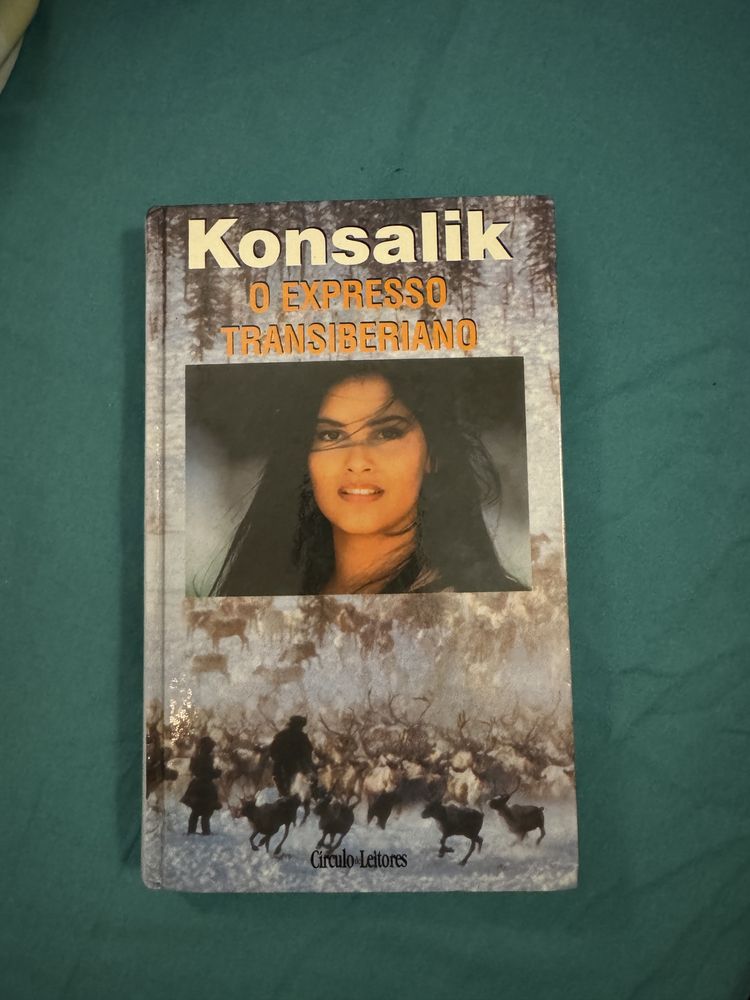 Livro O Expresso Transiberiano de Konsalik